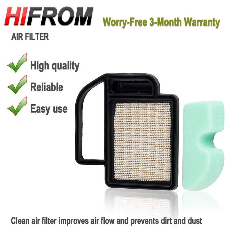 HIFROM Air Filter with Pre Filter Compatible with Kohler SV470-610 15-21 Replace 20-083-06-S 20-083-02S 2008302 Cub Cadet KH-20 883 02-S1 Craftsman 24642 Ariens 21541600 - Image 3